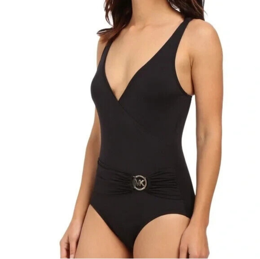 Michael Michael kors black one piece swimsuit Size 6